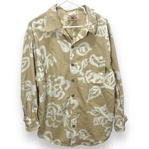Gene Ewing Bis Bis Beige Vintage 80s Denim Shacket